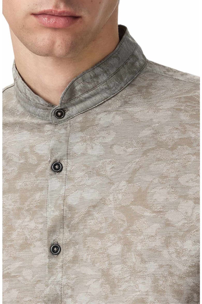 Vistra Cotton Button-Up Shirt, Alternate, color, TURTLE GREEN