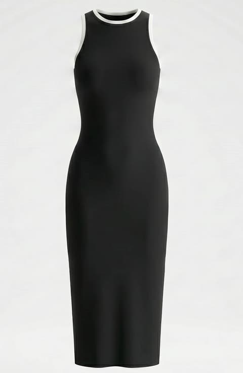 The Ola Second-Skin Bodycon Midi Dress