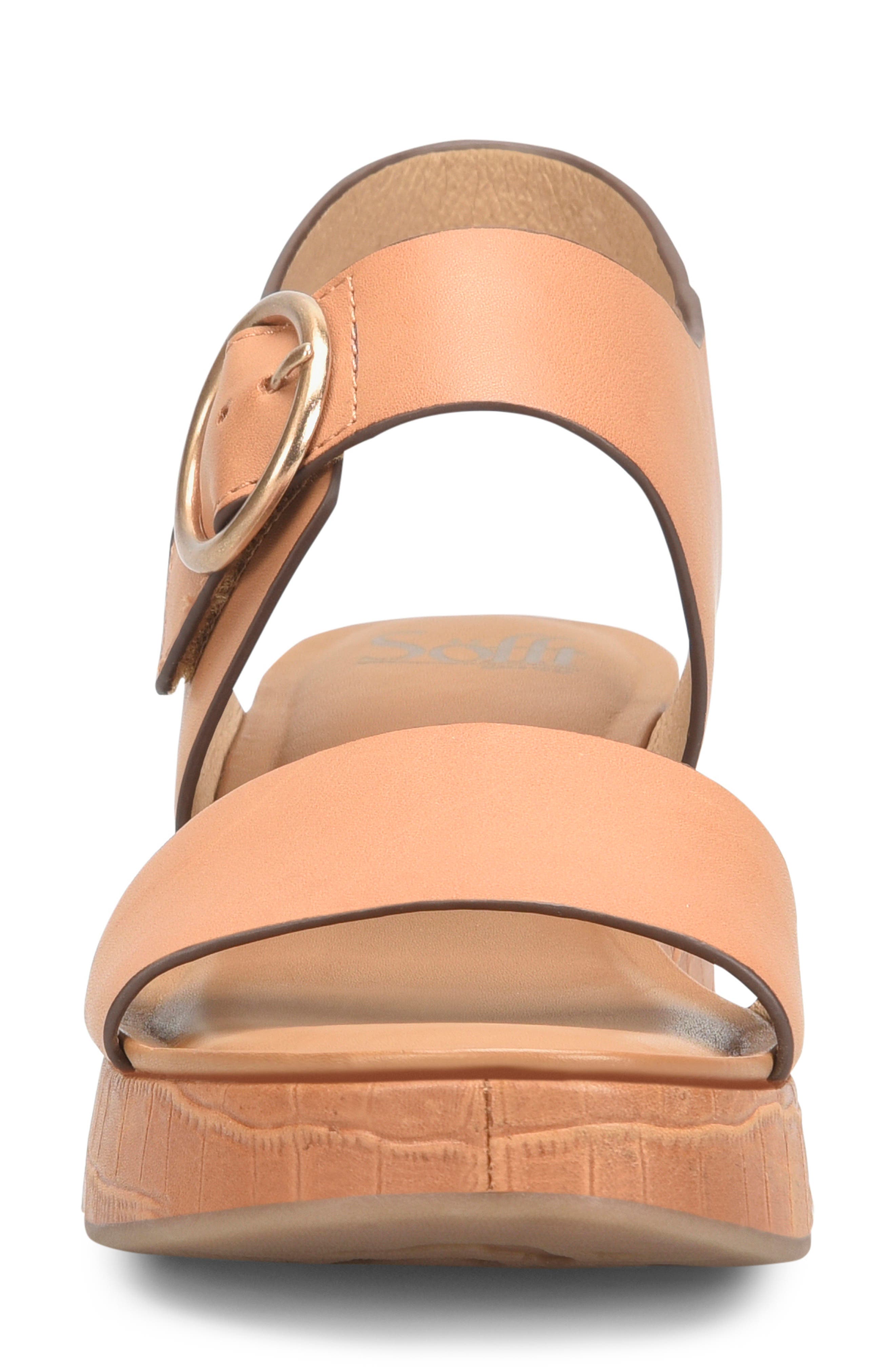 Faedra Ankle Strap Sandal, Alternate, color, LUGGAGE