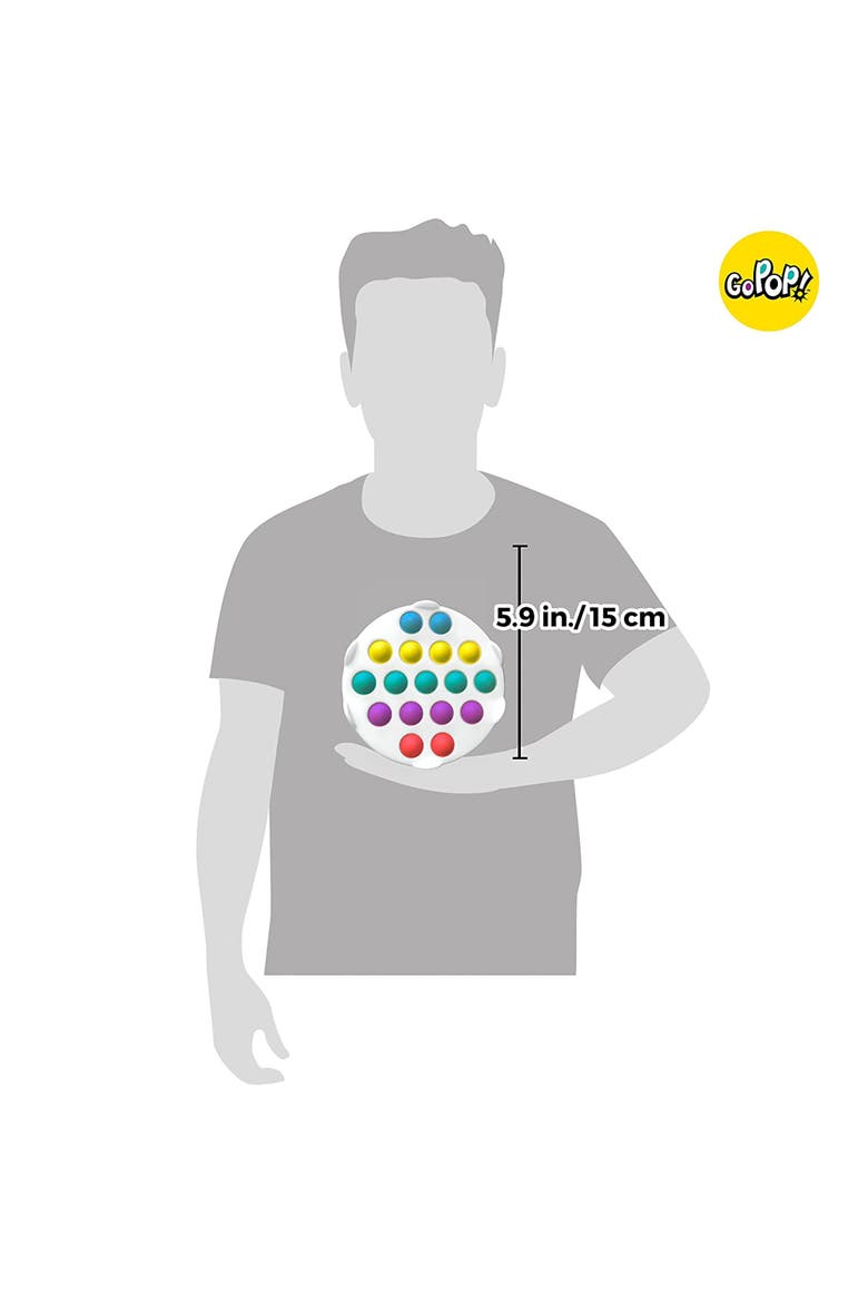 Go Pop! Colorio The Original and Ingenious Tactile Game, Alternate, color, Multicolored