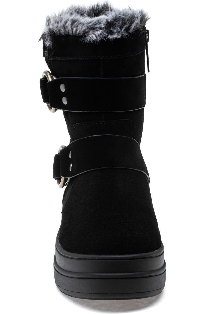 JSlides Nelly Water Resistant Faux Fur Boot, Alternate, color,