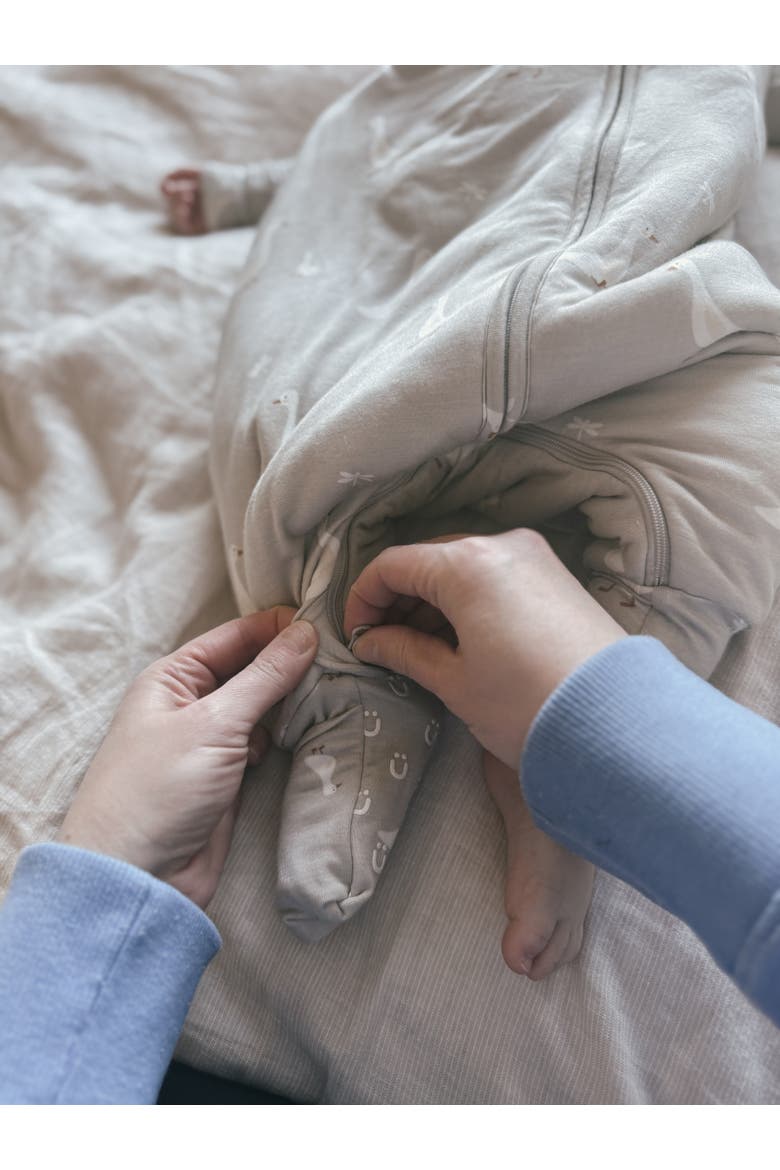 Footie Sleep Sack 0.5 TOG, Alternate, color, Goose