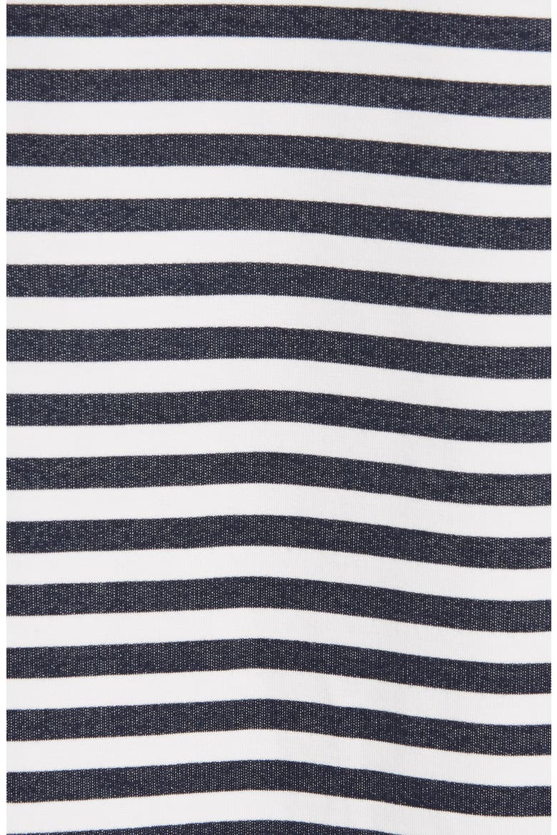 Stripe French Terry Top, Alternate, color, MILK/ MARINE