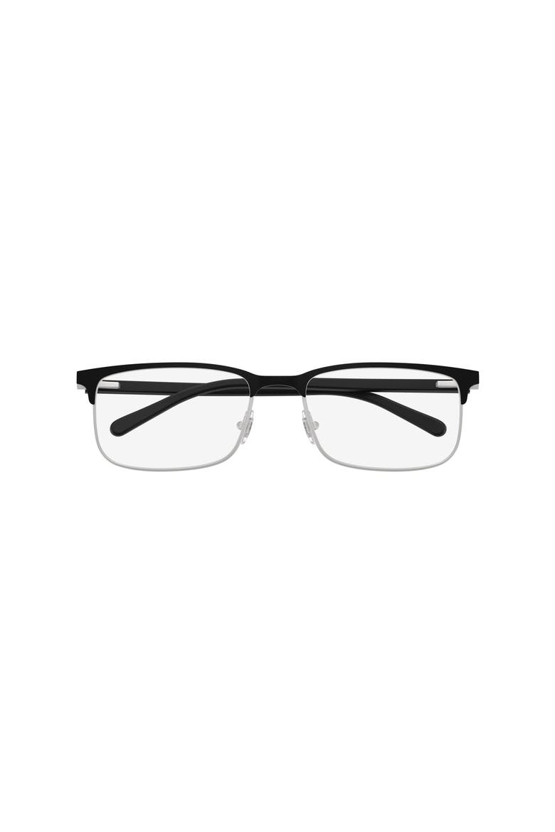 55mm Rectangle optical glasses, Alternate, color, Silver