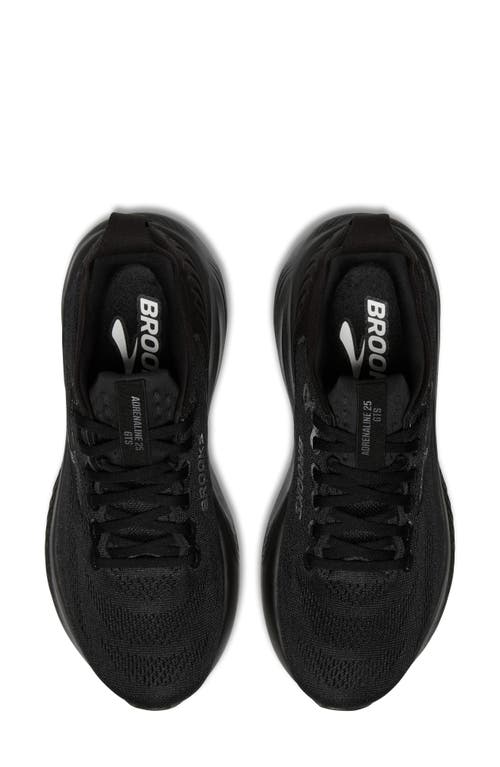 Brooks Adreanline Gts 25 Running Shoe In Black