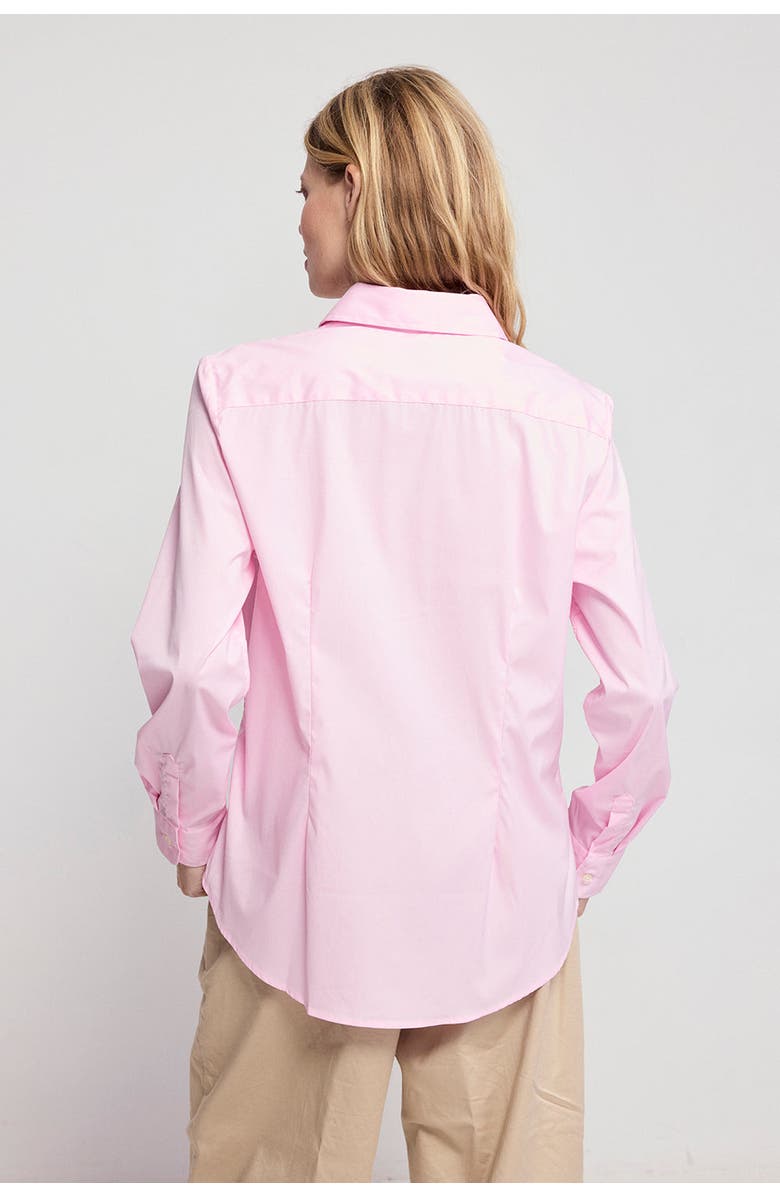 The Shirt by Rochelle Behrens The Boyfriend Shirt, Alternate, color, Light Pink