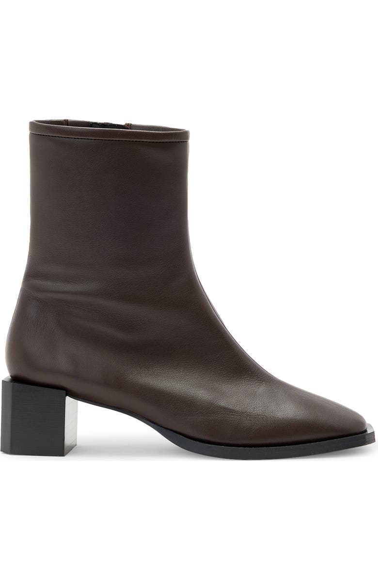 AllSaints Avril Bootie, Alternate, color, Brown