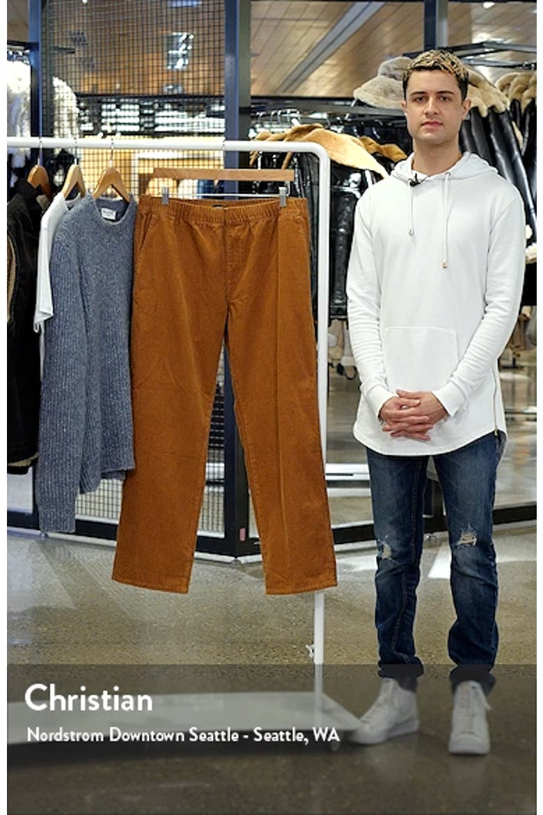 Americana Elastic Waist Corduroy Pants video