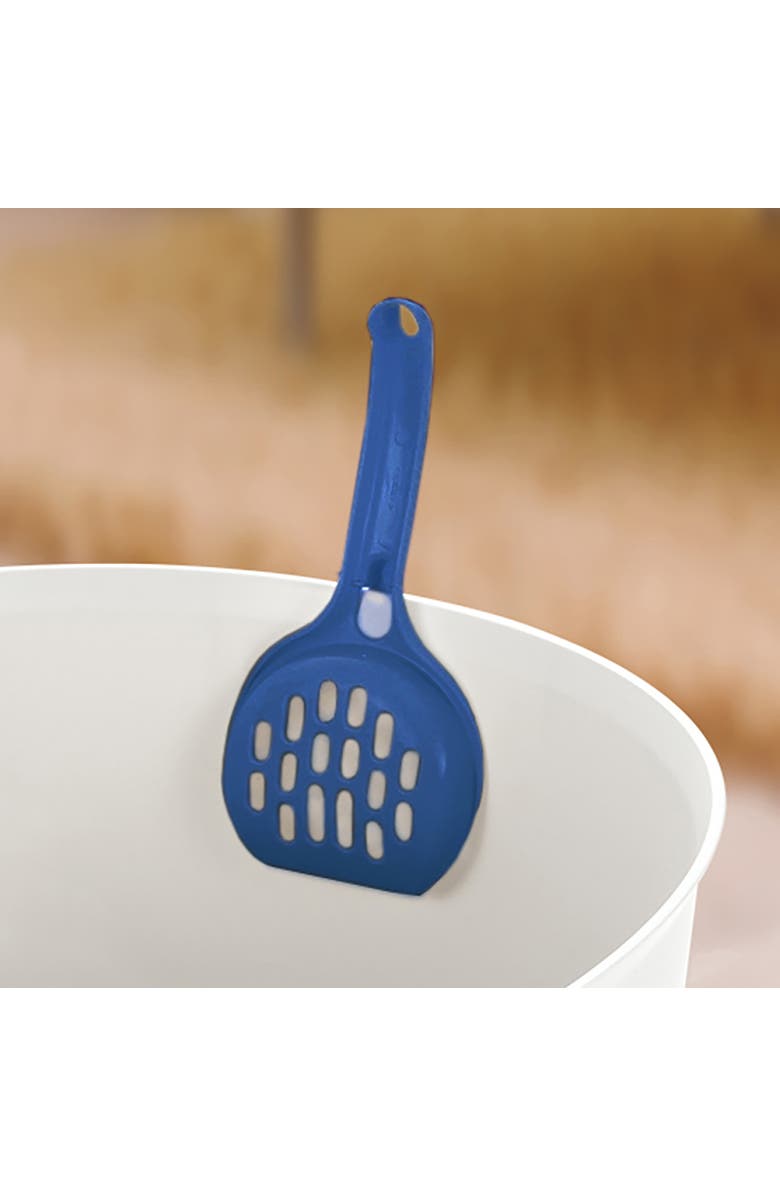 Richell PAW TRAX High Wall Litter Box, Alternate, color, Multicolored