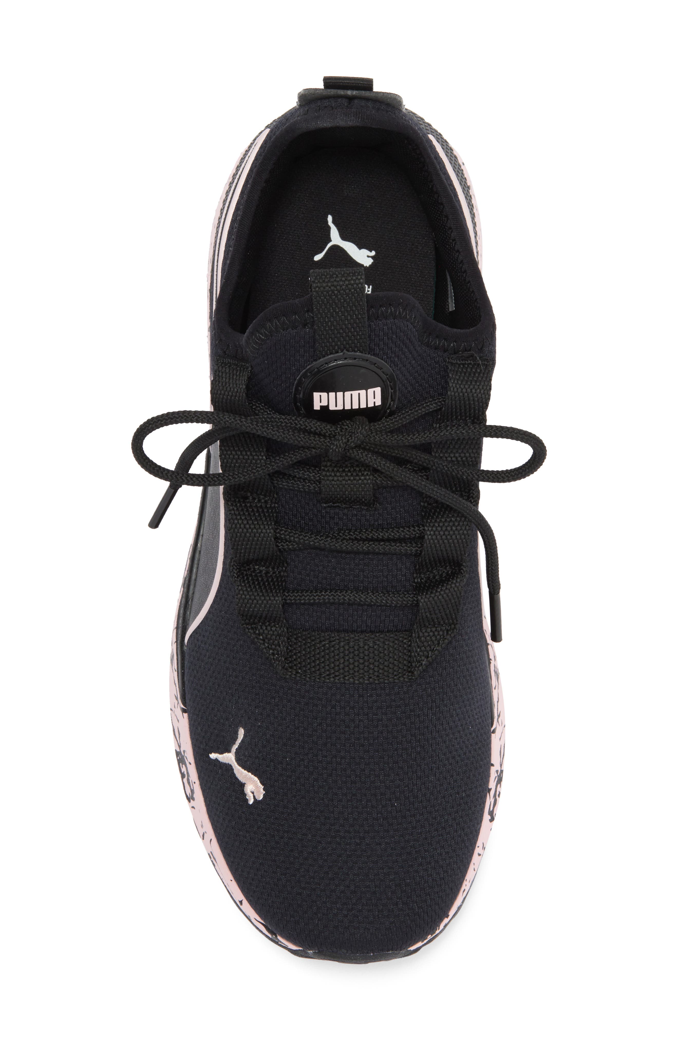 PUMA Tetra Marble Sneaker, Alternate, color, Puma Black-Chalk Pink