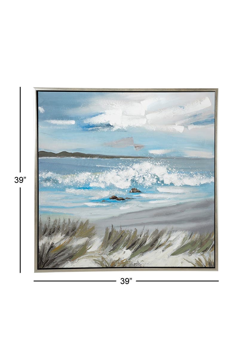 WILLOW ROW LARGE SQUARE ACRYLIC PAINTING, Alternate, color, 