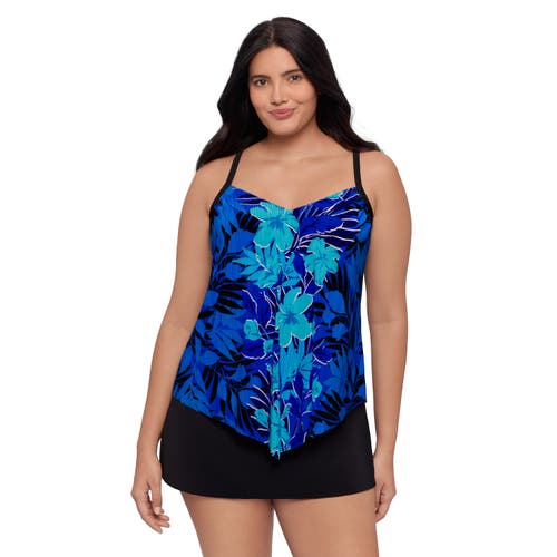 Trimshaper Hank Handkerchief Tankini Swimsuit Top