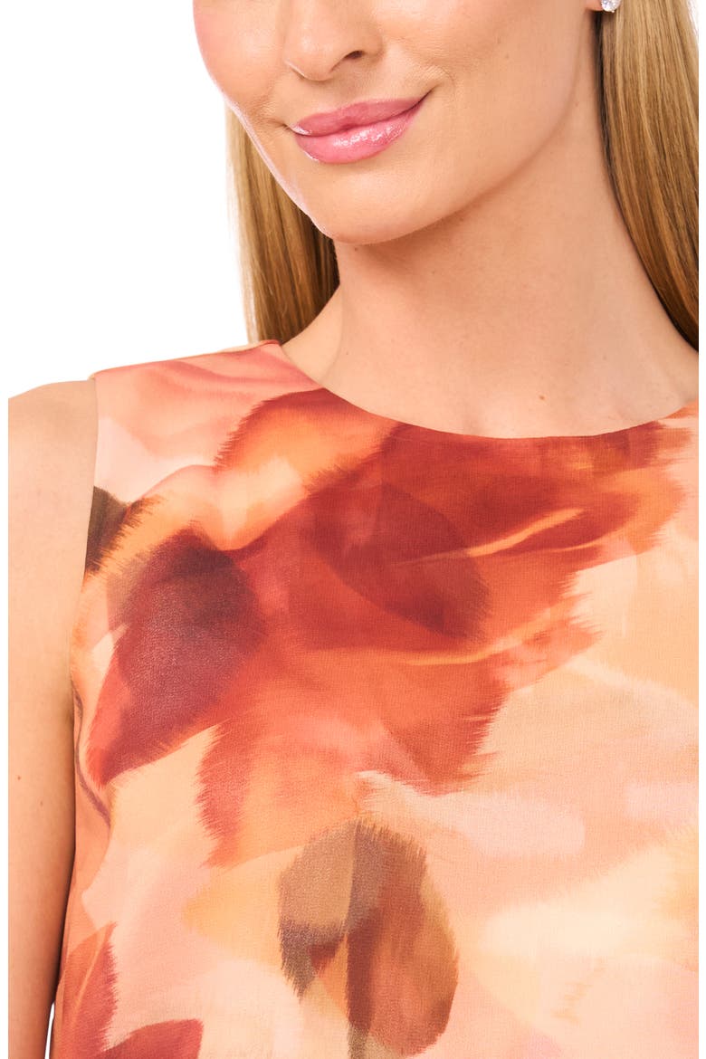Romantic Roses Chiffon Shell, Alternate, color, FADED ROSE