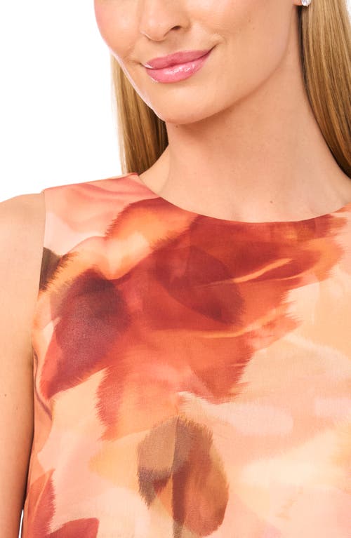 Halogenr Halogen(r) Romantic Roses Chiffon Shell In Multi