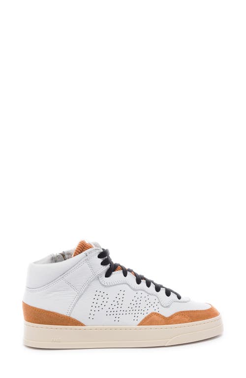P448 Balihir Mid Top Sneaker In White