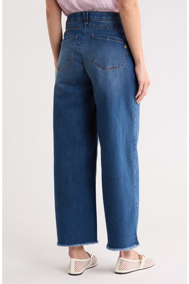 'Ab'Solution Skyrise Wide Leg Pants, Alternate, color, MID BLUE