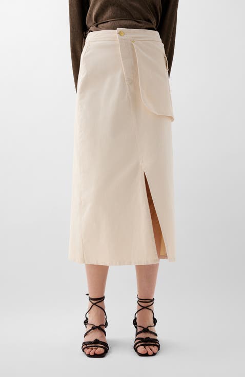 Denim Pocket Skirt