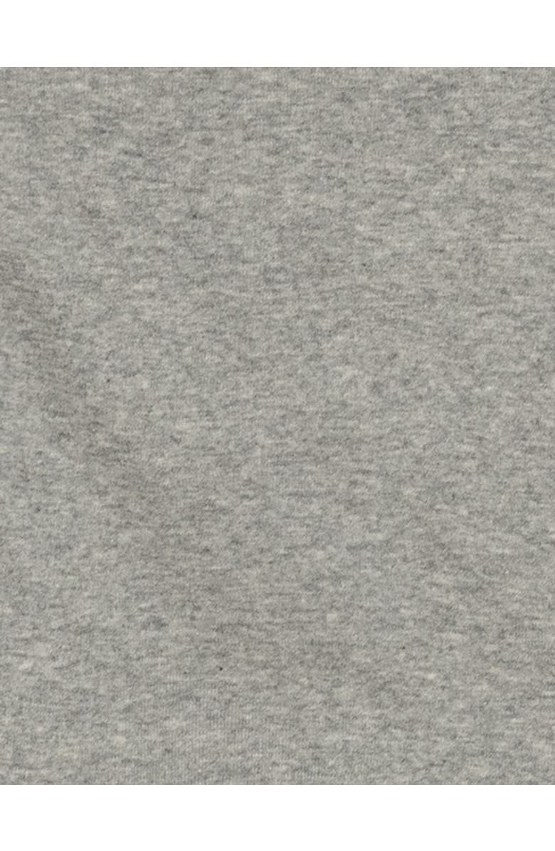 Leveret Kids Short Sleeve Cotton Solid Matching Family Pajamas, Alternate, color, Light Gray