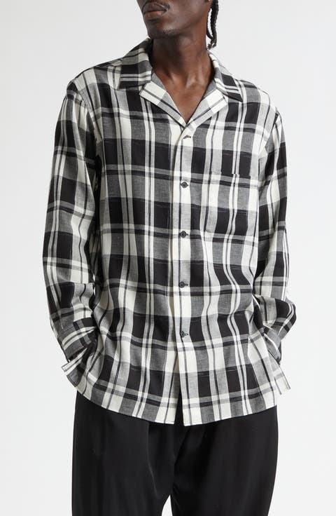 Khadi Plaid Button-Up Shirt