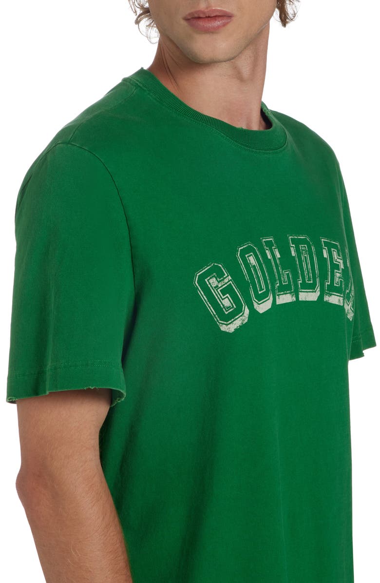 Golden Goose Journey Logo Cotton Graphic T-Shirt, Alternate, color, 