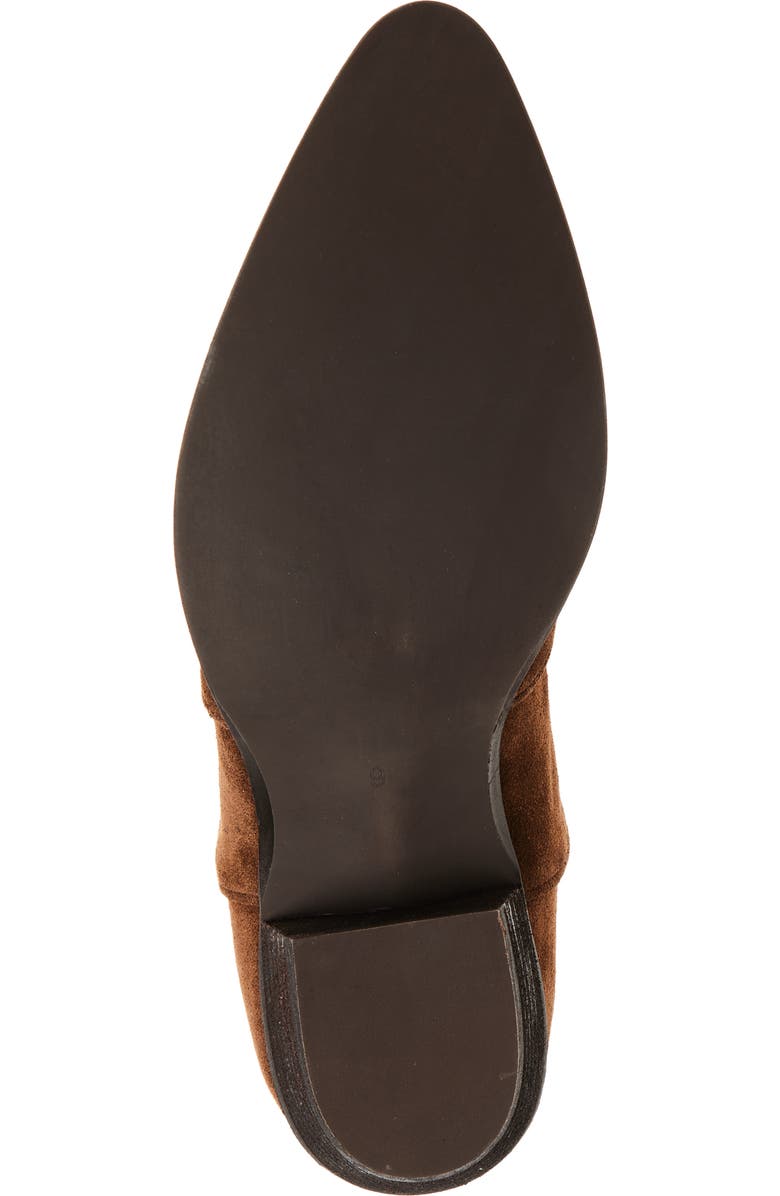 Jeffrey Campbell Busca Suede Pointy Toe Boot, Alternate, color, Brown Suede