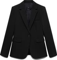 MANGO Fitted Suit Jacket