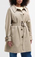 Barbour Maia Showerproof Cotton Blend Trench Coat