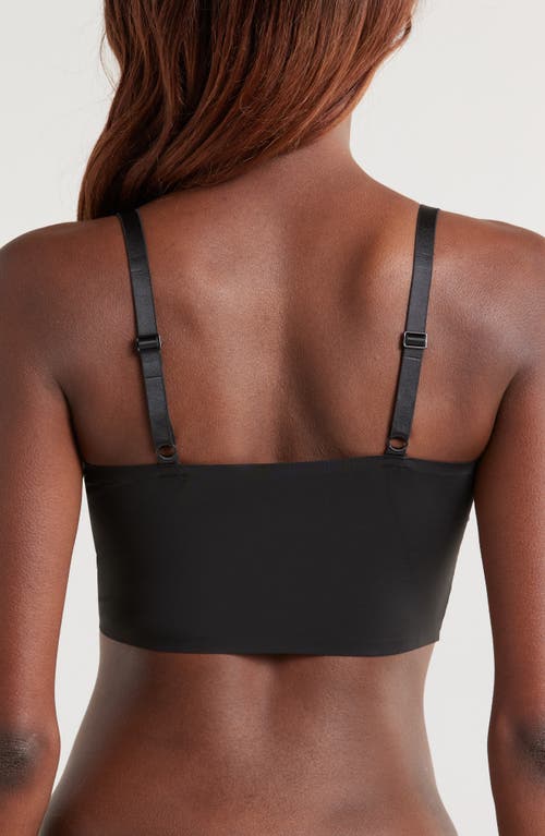 True & Co. True & Co True Body Boost Triangle Lace Convertible Strap Bra In Black