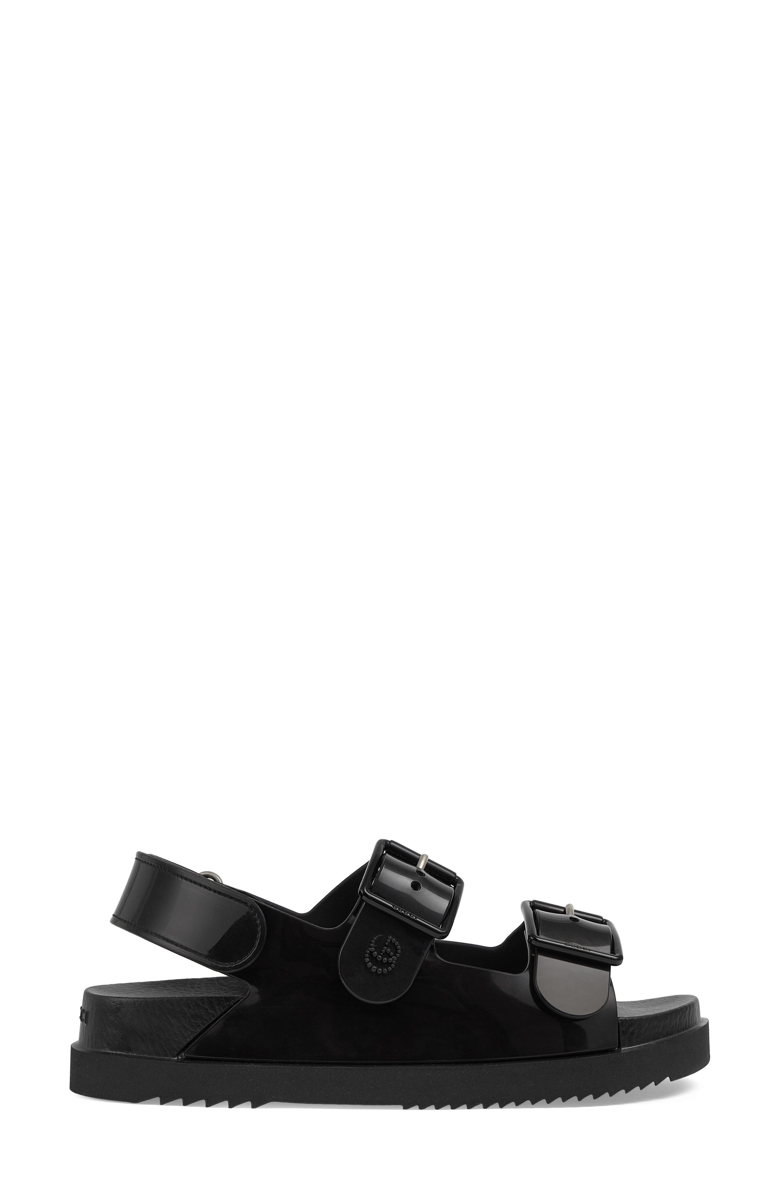 Gucci Isla Double Strap Sandal, Alternate, color, 