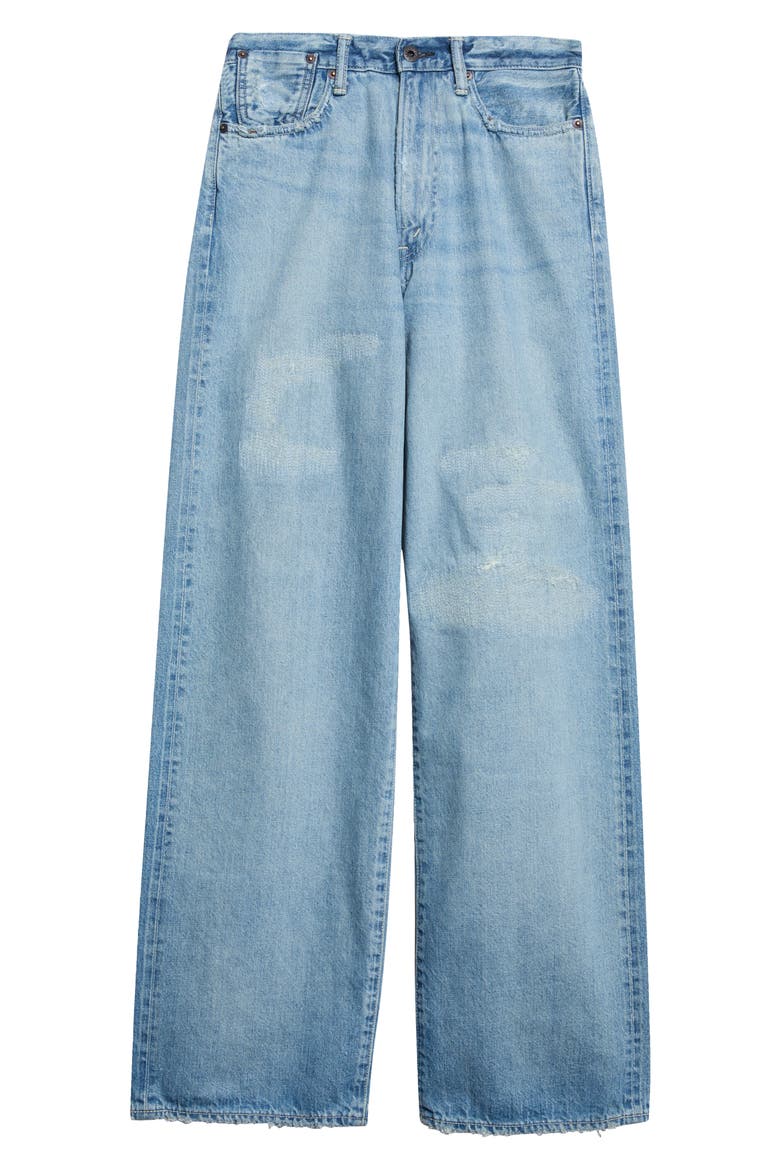 Standard Straight Leg Jeans, Main, color, WASH 003