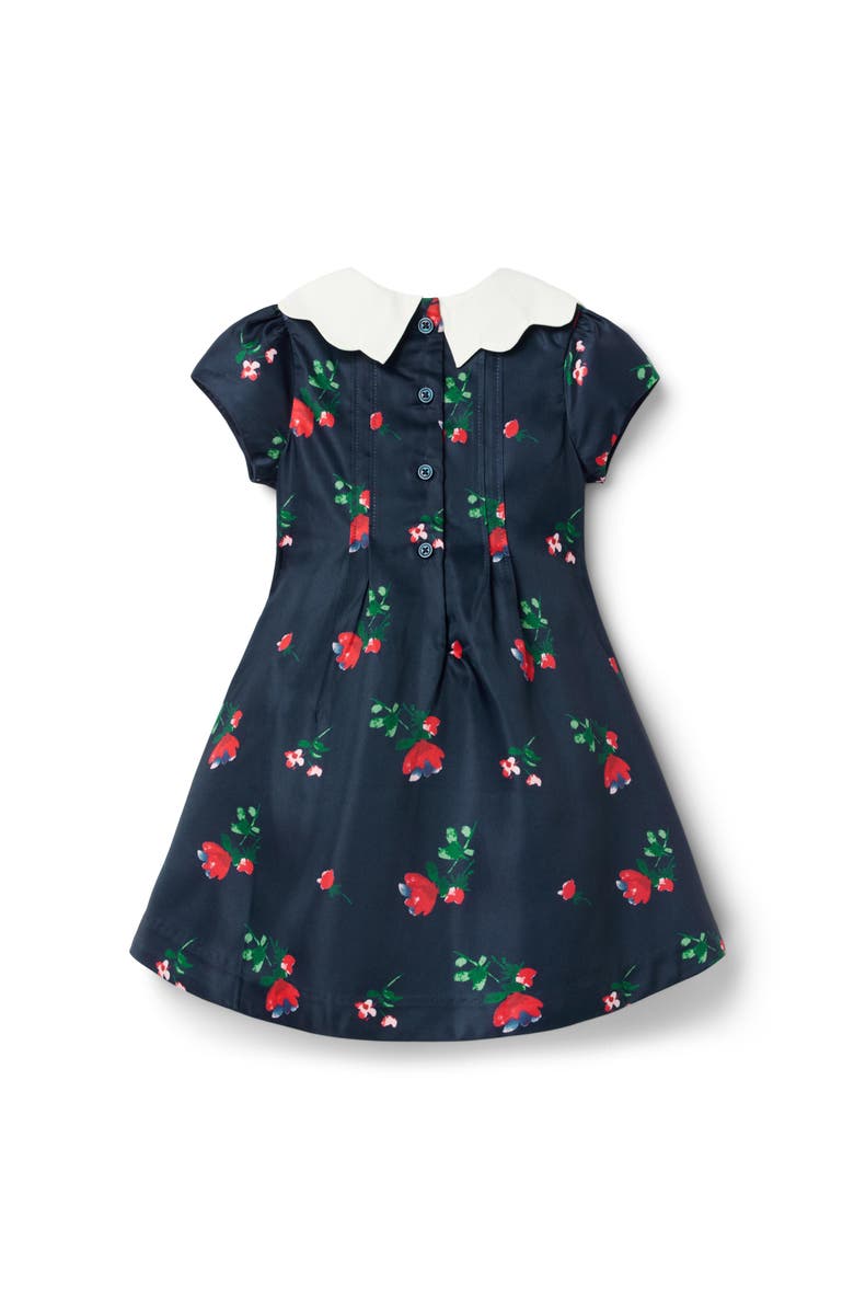 Janie and Jack The Pintuck Floral Dress, Alternate, color, 
