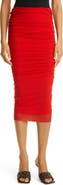 Fuzzi Ruched Tulle Skirt