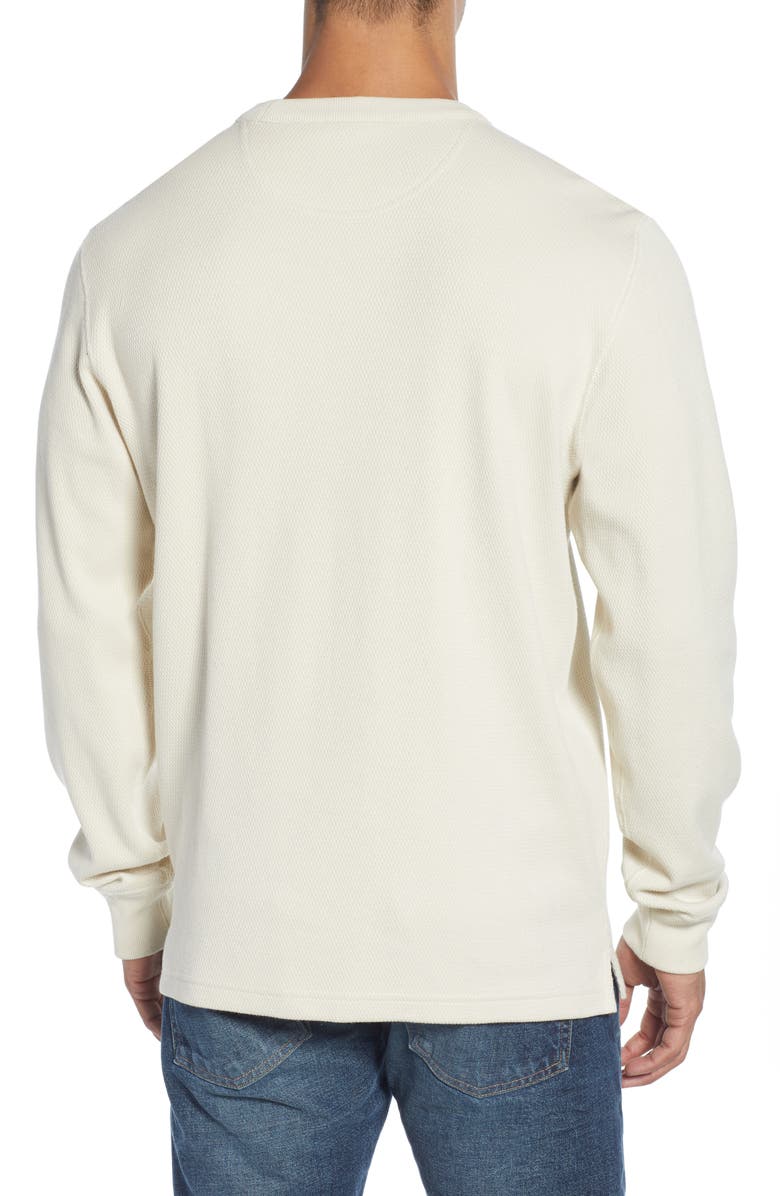 Filson Waffle Knit Thermal Crewneck Shirt, Alternate, color, 