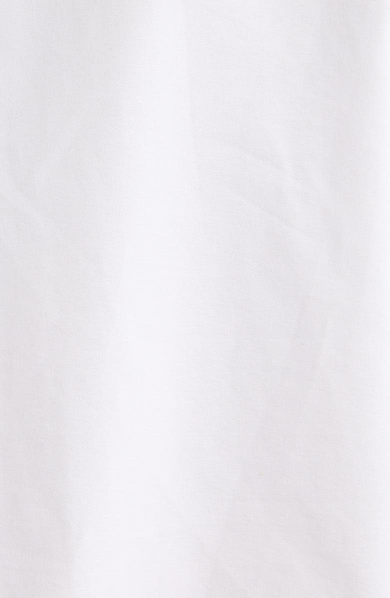 Givenchy Logo Hardware Long Sleeve Cotton Button-Up, Alternate, color, White