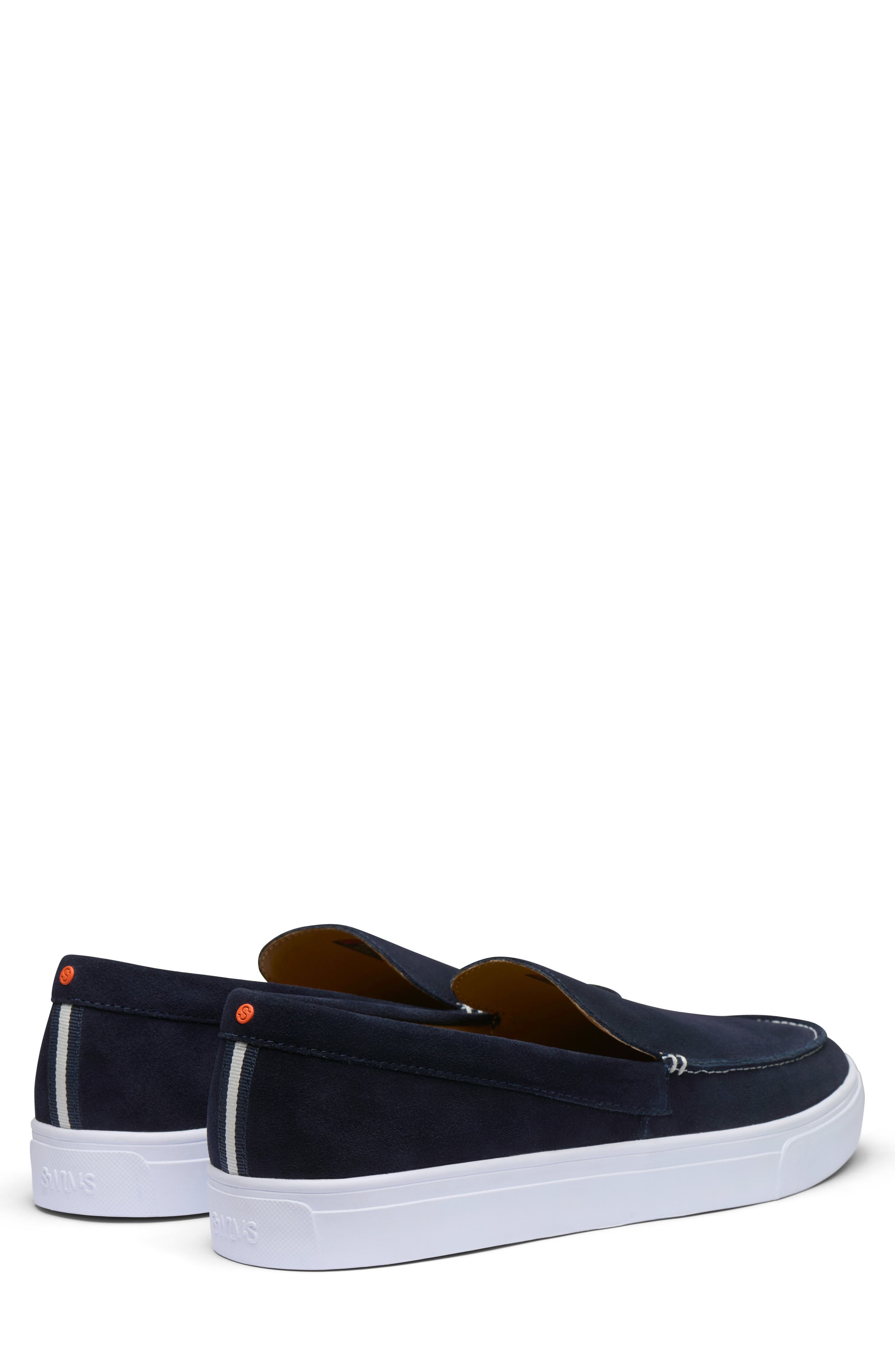 Madison Water Repellent Loafer, Alternate, color, NAVY