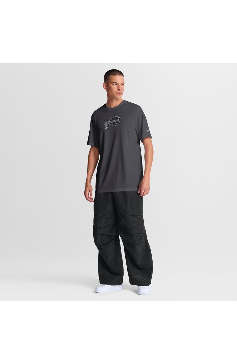 Nike Men's Nike Anthracite Buffalo Bills Sideline Lead The Charge Legend Dri-FIT T-Shirt, Alternate, color, Anthracite