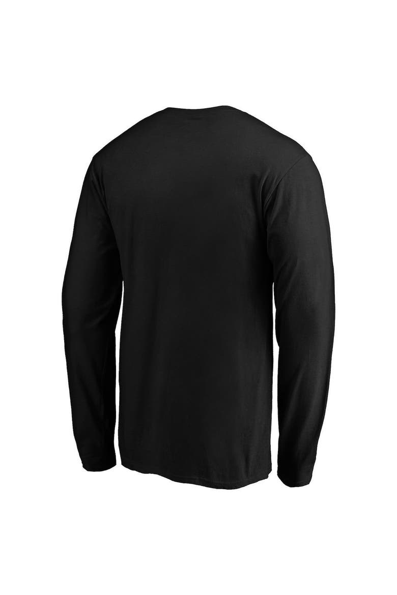 Men's Fanatics Branded Black Arizona Cardinals Big & Tall Primary Team Logo Long Sleeve T-Shirt, Alternate, color, BLACK