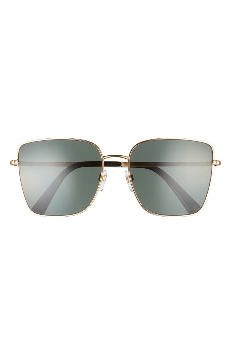 Valentino 57mm Butterfly Sunglasses, Main, color,
