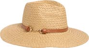 Vince Camuto Horsebit Straw Panama Hat