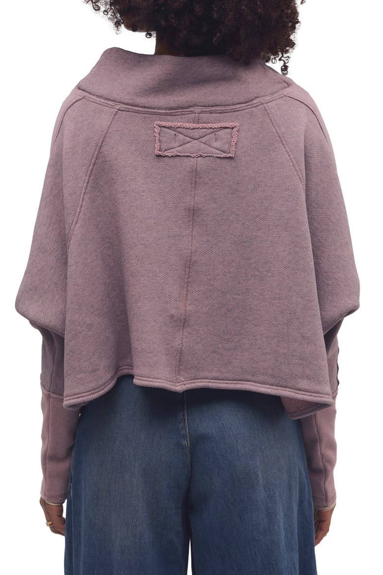 My Girl Mock Neck Sweater, Alternate, color, DEVILLE MAUVE