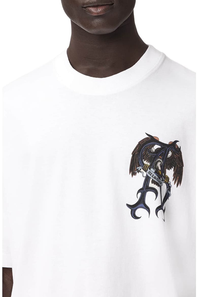 Raptour Graphic T-shirt, Alternate, color, OPTIC WHITE