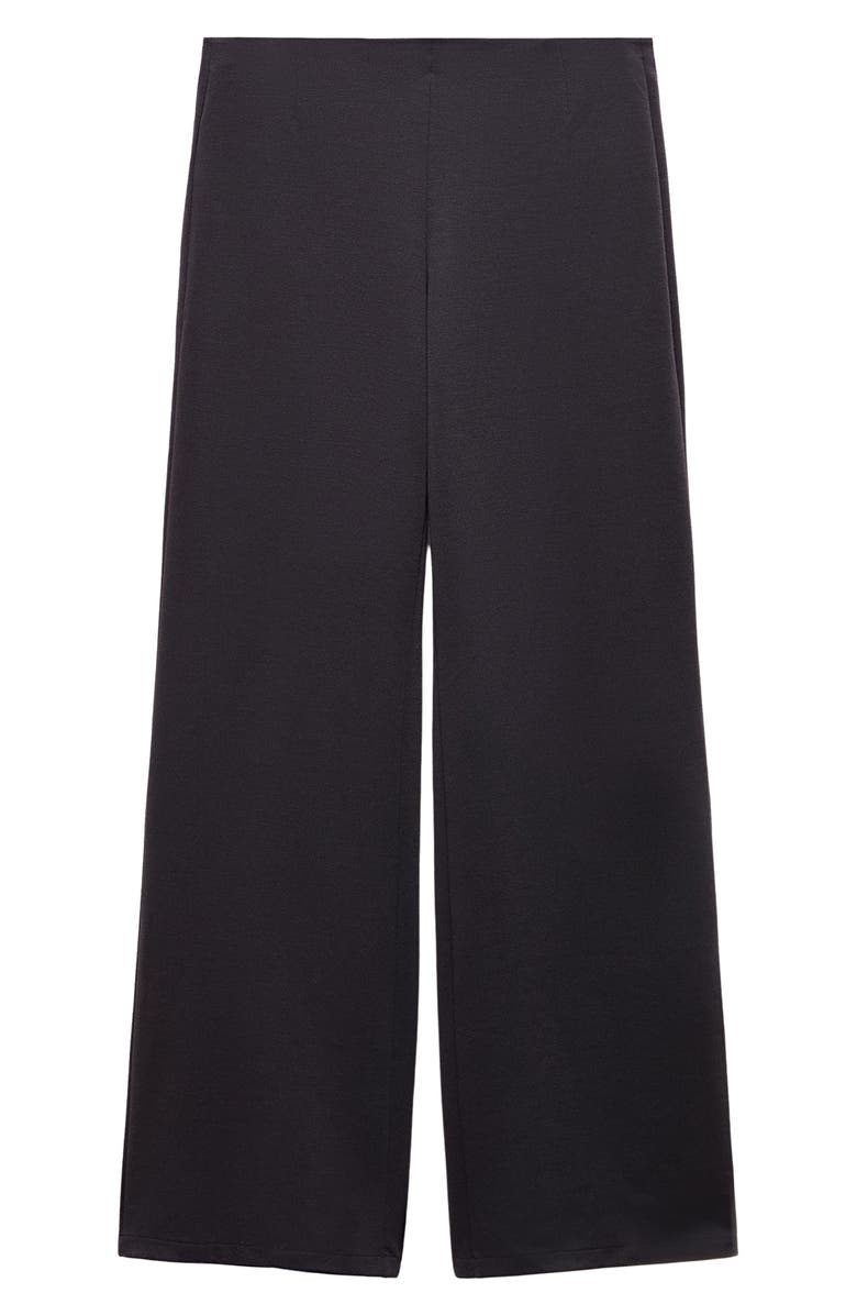 MANGO High Waist Wide Leg Pants, Alternate, color,