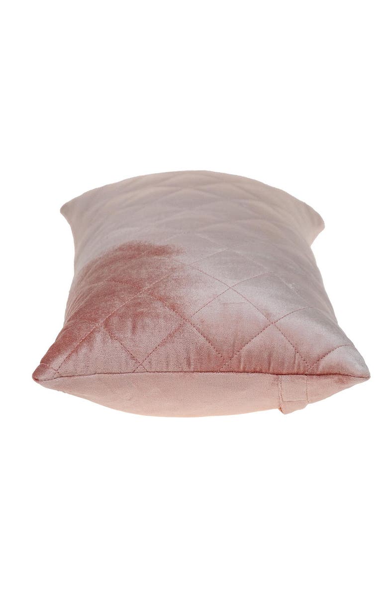 PARKLAND COLLECTION Milo Quilted Throw Pillow, Alternate, color, Pink
