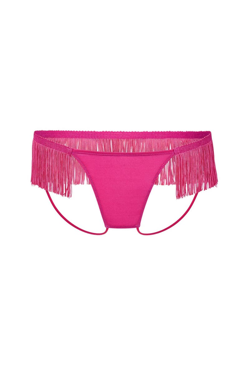 Cece Cheeky Panties, Alternate, color, Dark pink