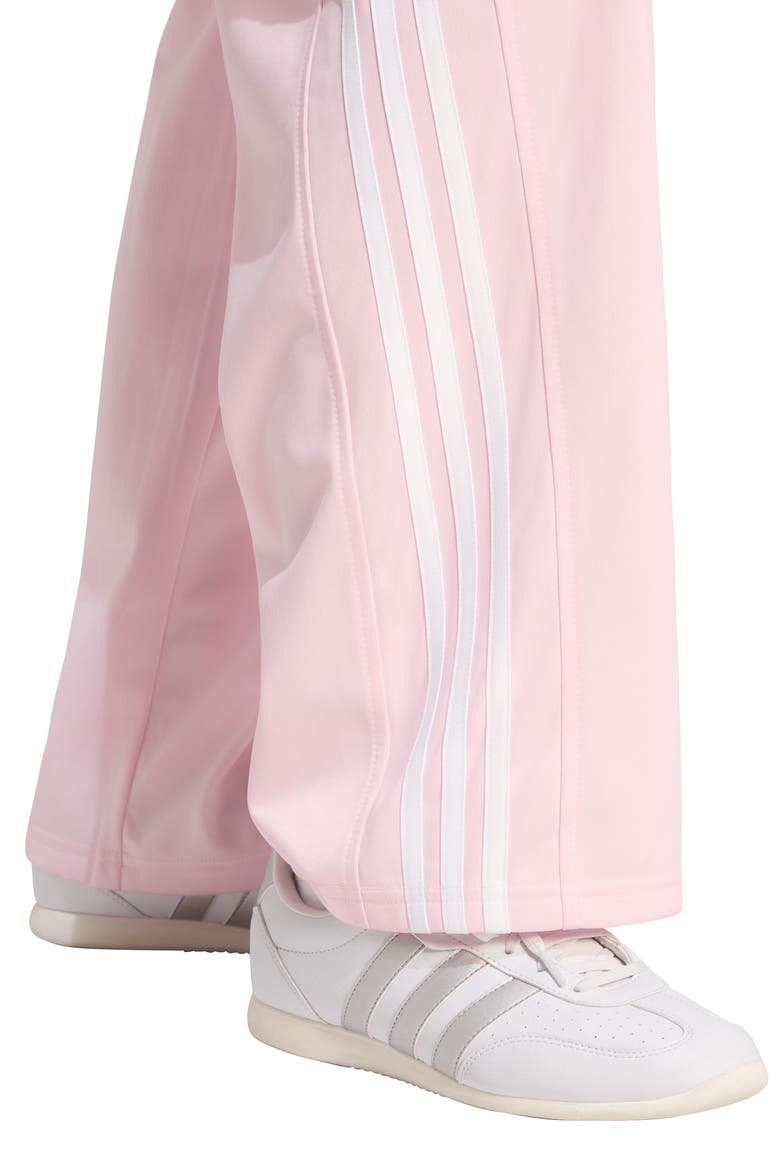 High Rise Wide Leg Track Pants, Alternate, color, CLEAR PINK
