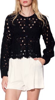 Walter Baker Brooke Lace Cardigan