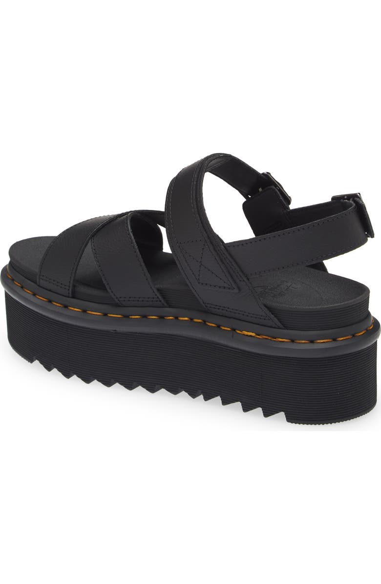 Dr. Martens Voss II Quad Strappy Platform Sandal, Alternate, color,