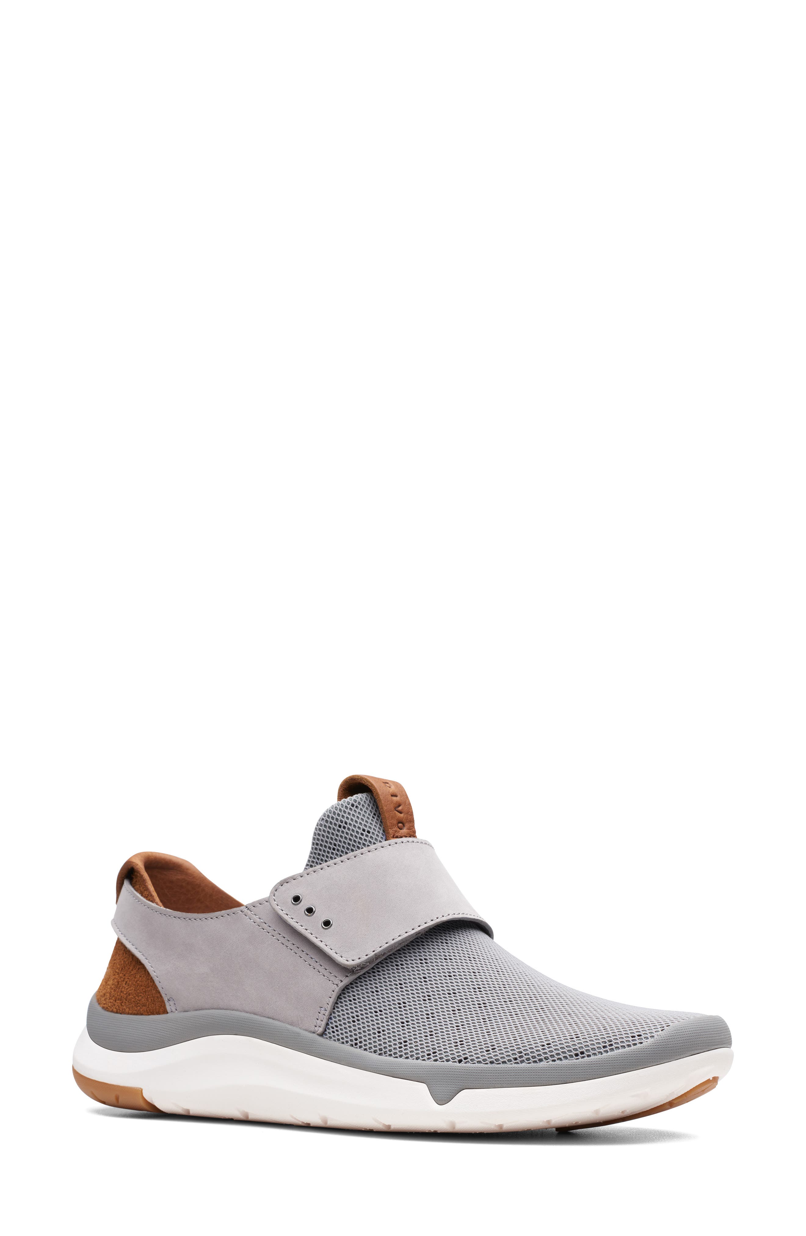 Privo Flux Slip-On Sneaker, Main, color, GREY NUBUCK