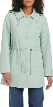 Kate Spade New York Magic Print Hooded Rain Jacket