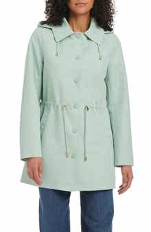 Kate Spade New York Magic Print Hooded Rain Jacket